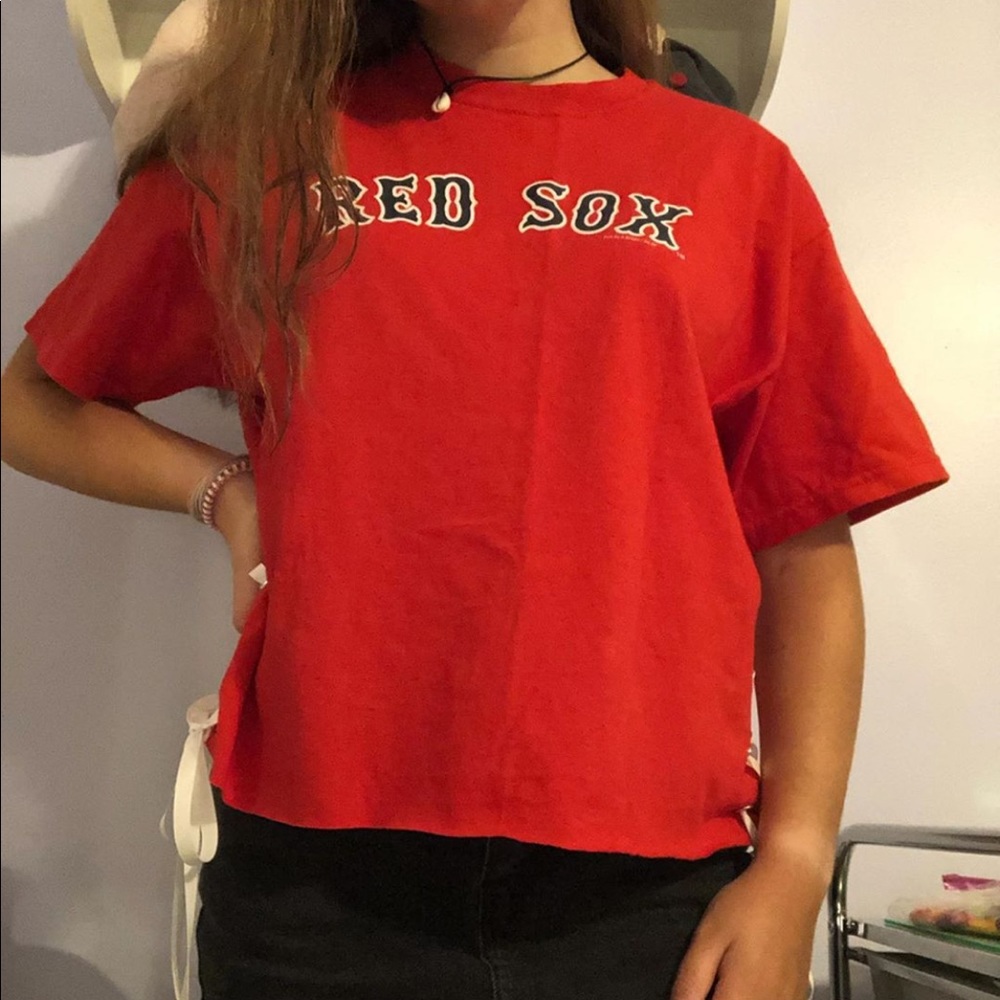 Handmade Boston Red Sox tee
